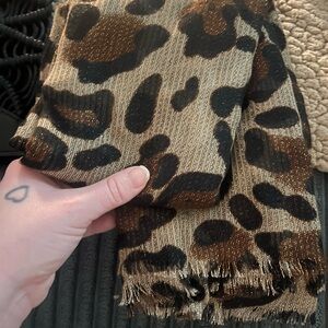 Leopard Print Scarf